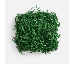 Бумажный наполнитель Chip, темно-зеленый (изумрудный)