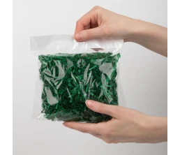 Бумажный наполнитель Chip, темно-зеленый (изумрудный)