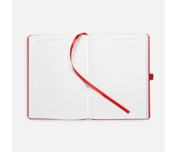 Ежедневник Favor Metal, недатированный, красный