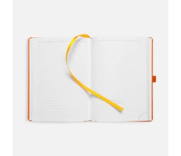 Ежедневник Favor Metal, недатированный, оранжевый