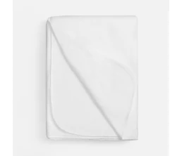 Флисовый плед Warm&Peace, белый