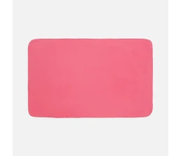 Флисовый плед Warm&Peace, розовый (коралловый)