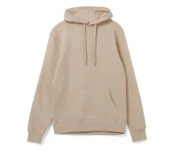 Толстовка с капюшоном унисекс Hoodie, бежевая