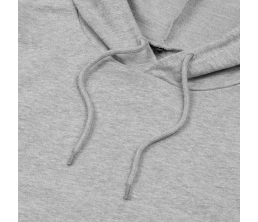 Толстовка с капюшоном унисекс Hoodie, серый меланж