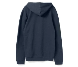 Толстовка с капюшоном унисекс Hoodie, синий меланж