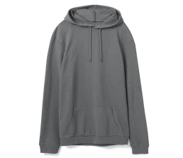 Толстовка с капюшоном унисекс Hoodie, серая (стальная)