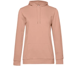 Толстовка с капюшоном женская Hoodie, бежевая (nude)