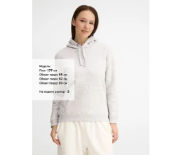 Толстовка женская Spencer Women, светло-серый меланж