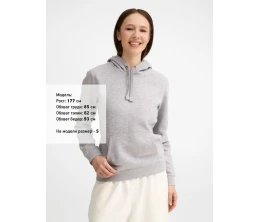 Толстовка женская Spencer Women, серый меланж