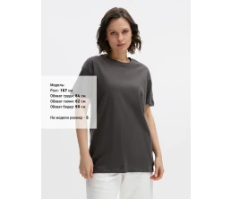 Футболка унисекс Regent 150, темно-серая