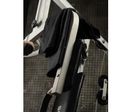 Спортивное полотенце Vigo Small, черное