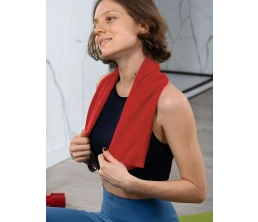 Спортивное полотенце Vigo Small, красное