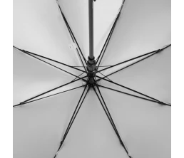 Зонт-трость Standard, белый с серебристым внутри