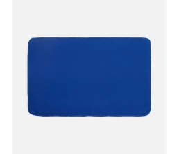 Флисовый плед Warm&Peace, ярко-синий