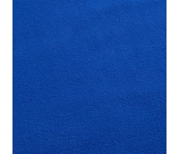 Флисовый плед Warm&Peace, ярко-синий