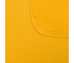Флисовый плед Warm&Peace, желтый