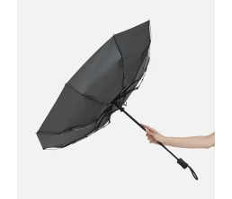 Зонт складной Monsoon, черный