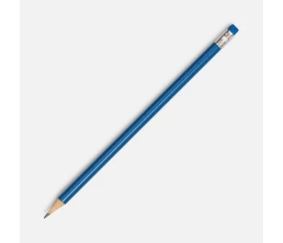 Карандаш простой Hand Friend с ластиком, синий
