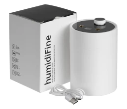 Переносной увлажнитель-ароматизатор humidiFine, белый