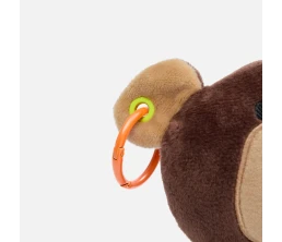 Мягкая игрушка Beastie Toys, мишка с белым шарфом
