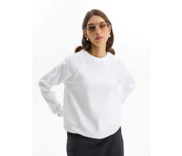 Свитшот унисекс Space, белый