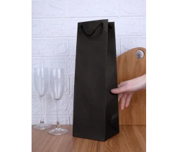 Пакет под бутылку Vindemia, черный