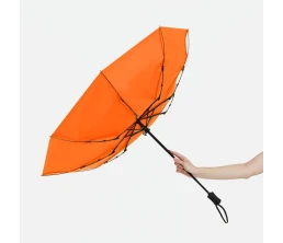 Зонт складной Monsoon, оранжевый