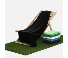 Флисовый плед Warm&Peace XL, черный