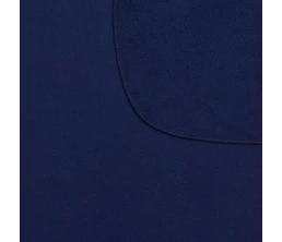 Флисовый плед Warm&Peace XL, синий