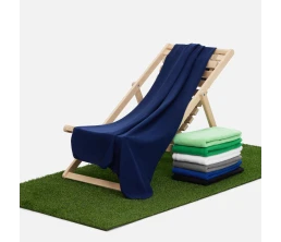 Флисовый плед Warm&Peace XL, синий