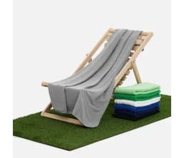 Флисовый плед Warm&Peace XL, серый