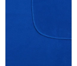 Флисовый плед Warm&Peace XL, ярко-синий