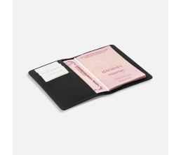 Обложка для паспорта Alaska, черная