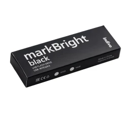 Флешка markBright Black с синей подсветкой, 32 Гб