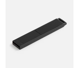 Флешка markBright Black с синей подсветкой, 32 Гб
