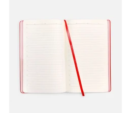 Ежедневник Shall Light, недатированный, красный