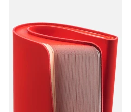 Ежедневник Shall Light, недатированный, красный