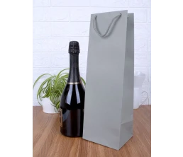 Пакет под бутылку Vindemia, серый