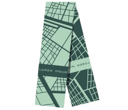 Шарф на заказ Tricksy Light, M, акрил