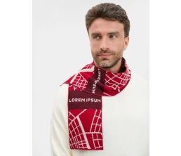 Шарф на заказ Tricksy Light, XL, акрил