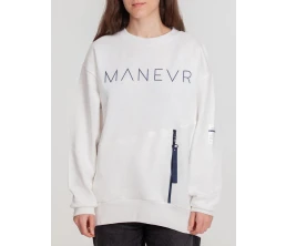 Свитшот унисекс Kosmos 2.0, кремовый