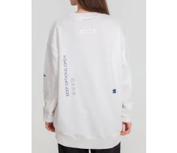 Свитшот унисекс Kosmos 2.0, кремовый