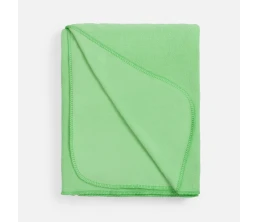 Флисовый плед Warm&Peace, светло-зеленый