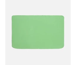 Флисовый плед Warm&Peace, светло-зеленый