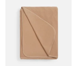 Флисовый плед Warm&Peace, бежевый