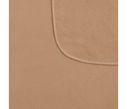 Флисовый плед Warm&Peace, бежевый