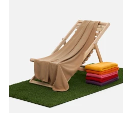 Флисовый плед Warm&Peace, бежевый