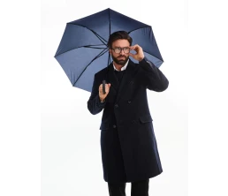 Зонт-трость Wind, темно-синий