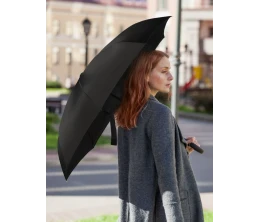 Зонт наоборот Style, трость, черный