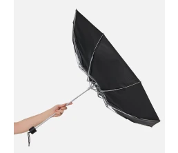 Зонт складной Light, черный